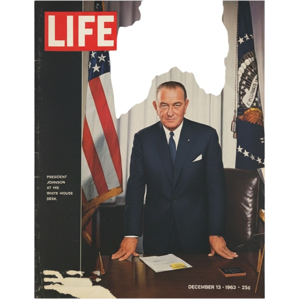 Vintage LIFE Magazine December 13 1963 President Lyndon B Johnson LBJ Cover